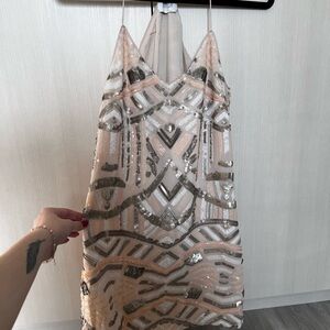 Saylor sequin dress
